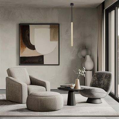 Argon Sicilia Plus lampa wisząca 1x6W mosiądz/czarny 8104