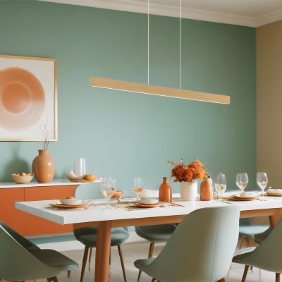 Argon Balans lampa wisząca 1x35W LED złoty 8306