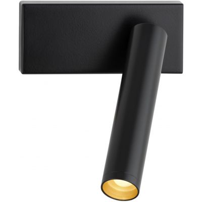 Argon Rio kinkiet 1x4,2 W czarny 8328