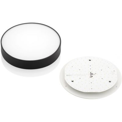 Argon Tiamo plafon 1x22W LED czarny 8348