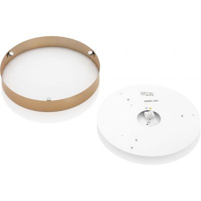 Argon Tiamo plafon 1x22W LED złoty lakierowany 8349