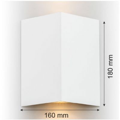 Argon Skiatos kinkiet 2x5W biały 915