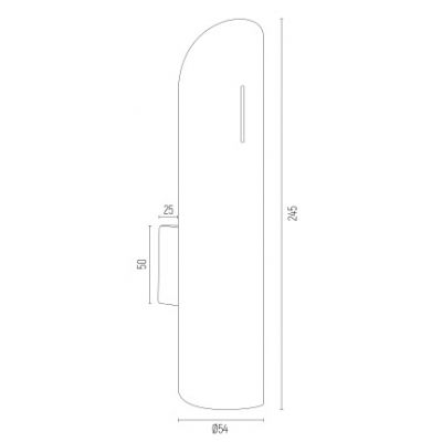 Argon Akron kinkiet 2x6W mosiądz 1039