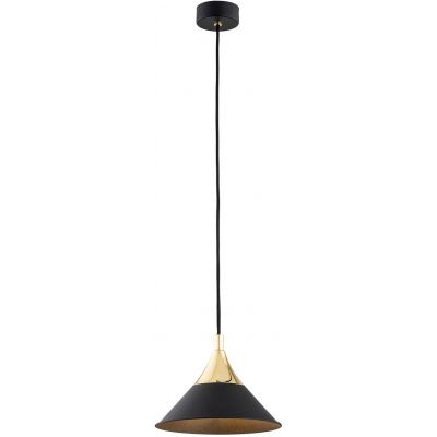 Argon Masseto lampa wisząca 1x15W czarny/mosiądz 4903