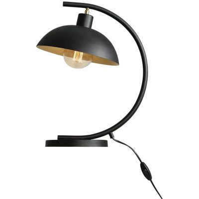 Aldex Escape lampa stołowa 1x15 W czarna 1036B1