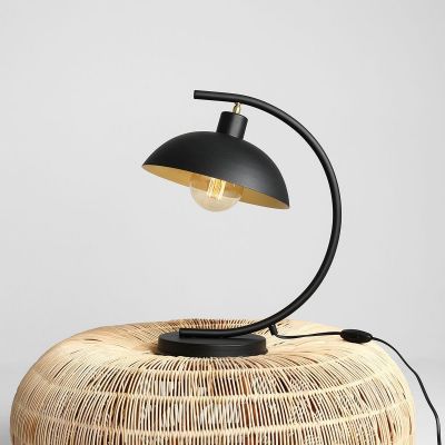 Aldex Escape lampa stołowa 1x15 W czarna 1036B1