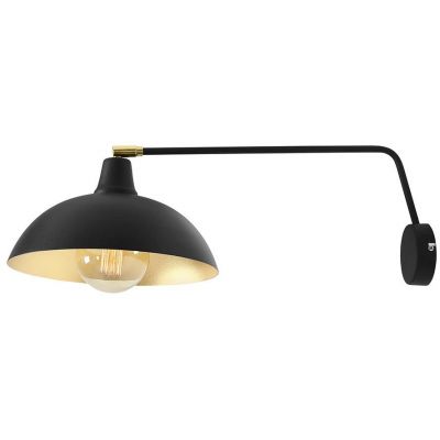 Aldex Escape kinkiet 1x15 W czarny 1036C1