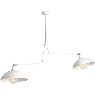 Aldex Escape lampa podsufitowa 2x15 W biała 1036H