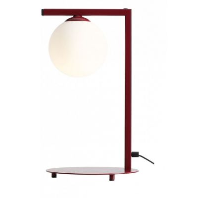 Aldex Zac lampa stołowa 1x15 W czerwona 1038B15_1