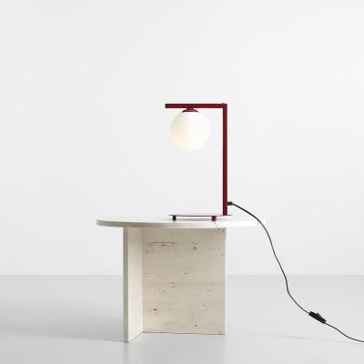 Aldex Zac lampa stołowa 1x15 W czerwona 1038B15_1