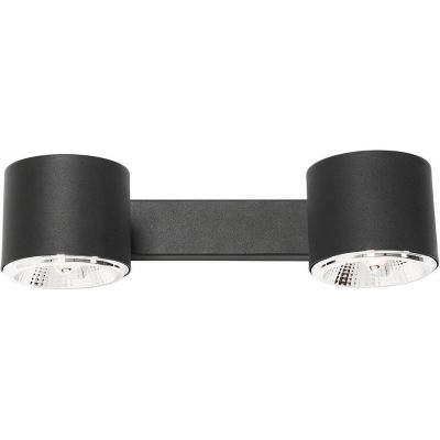 Aldex Bot kinkiet 2x35 W czarny 1047D