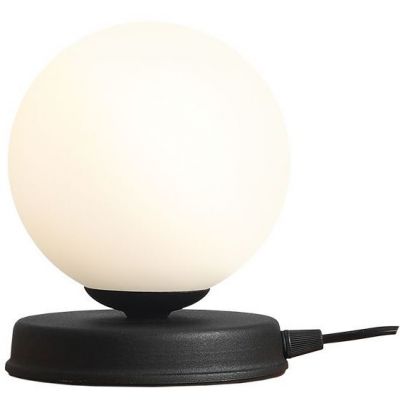 Aldex Ball lampa stołowa 1x10 W czarna 1076B1_S