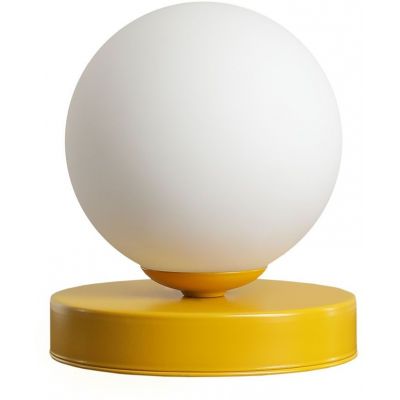 Aldex Ball lampa stołowa 1x10 W żółta 1076B14_S