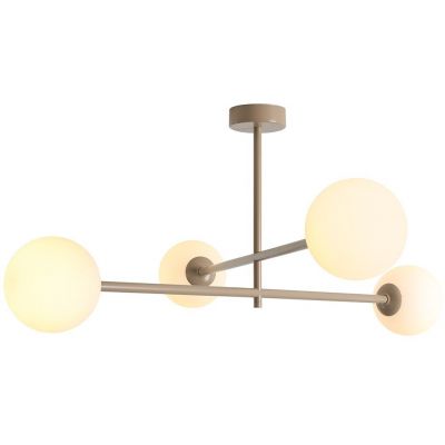 Aldex Pinne lampa podsufitowa 4x10 W beżowa 1080PL_L17