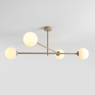 Aldex Pinne lampa podsufitowa 4x10 W beżowa 1080PL_L17