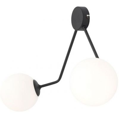 Aldex Holm kinkiet 2x10 W czarny 1082D1