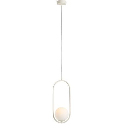 Aldex Riva lampa wisząca 1x10 W kremowa 1086G9