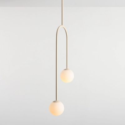 Aldex Nave lampa podsufitowa 2x10 W kremowa 1088PL_H9