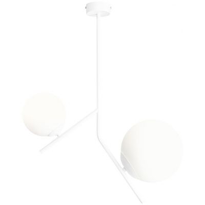 Aldex Gallia lampa podsufitowa 2x15 W biała 1095PL_H