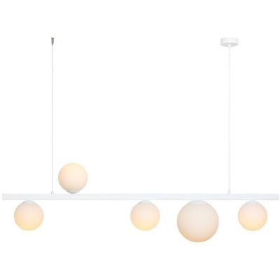 Aldex Garda lampa wisząca 5x40 W biała 1099F