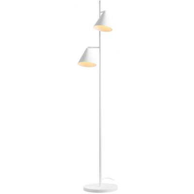 Aldex Form lampa stojąca 2x15 W biała 1108A_2