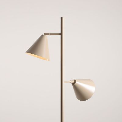 Aldex Form lampa stojąca 2x15 W beżowa 1108A17_2