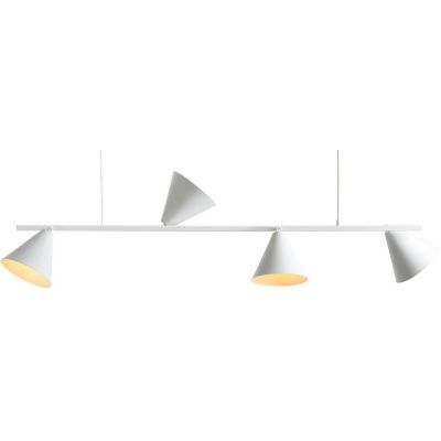 Aldex Form lampa wisząca 4x15 W biała 1108L