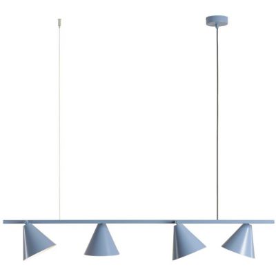 Aldex Form lampa wisząca 4x15 W niebieska 1108L16