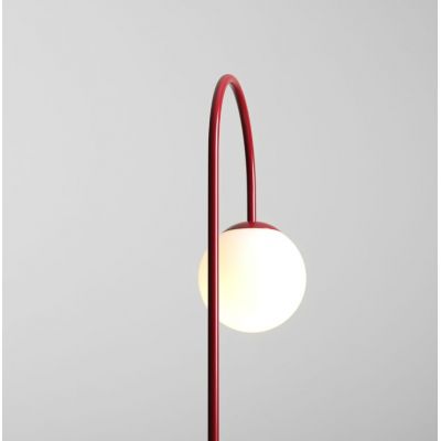 Aldex Una lampa stołowa 1x10 W czerwona 1116B15