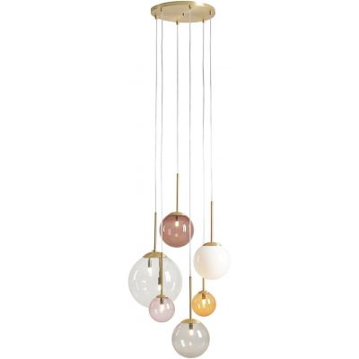 Aldex Bosso lampa wisząca 7x5 W multikolor 1119K40_R