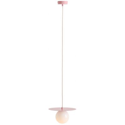 Aldex Loop lampa wisząca 1x10 W różowa 1125G18_S