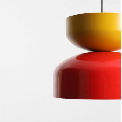 Aldex Tula lampa wisząca 1x15 W czerwona/żółta 1132G19_14_C