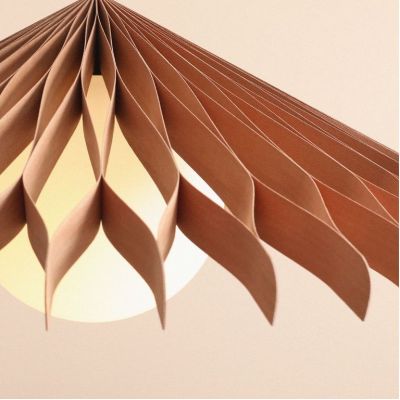 Aldex Nature Sun XL lampa wisząca 1x15 W brązowa 1140G_XL