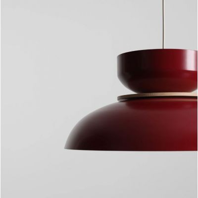 Aldex Aldo lampa wisząca 1x15 W bordowa 1152G15_15_J