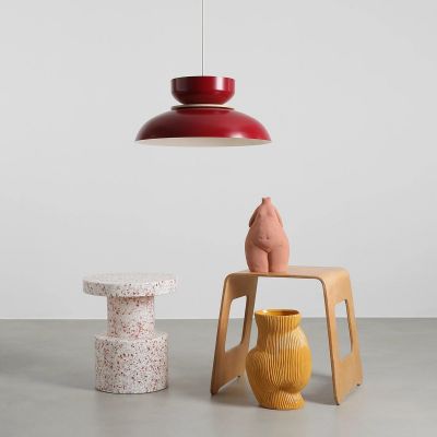 Aldex Aldo lampa wisząca 1x15 W bordowa 1152G15_15_J