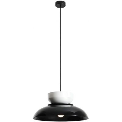 Aldex Aldo lampa wisząca 1x15 W biała/czarna 1152G3_2_C