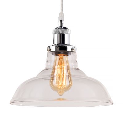 Altavola Design New York Loft lampa wisząca 1x40W chrom/przezroczysty LA040/P_chrom