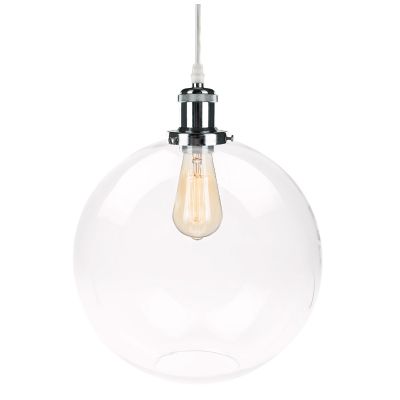 Altavola Design New York Loft lampa wisząca 1x40W chrom/przezroczysty LA035/P_MAX_chrom