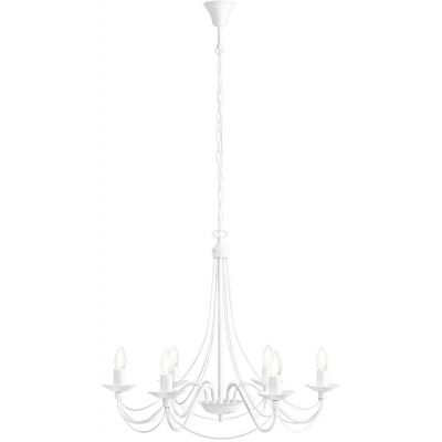 Aldex Róża lampa wisząca 6x10 W biała 397K