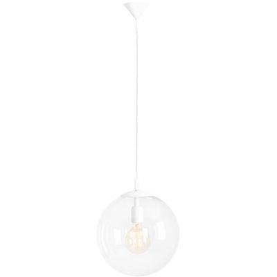 Aldex Globe lampa wisząca 1x15 W biała 562G