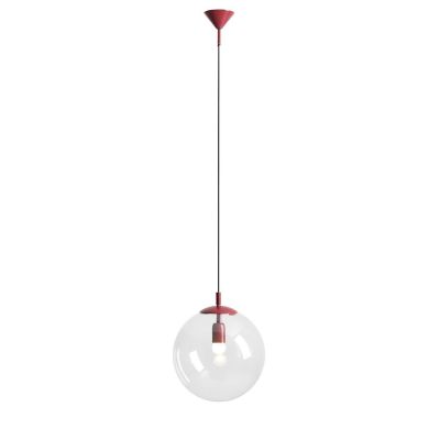 Aldex Globe lampa wisząca 1x15 W czerwona 562G15