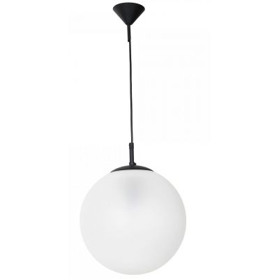 Aldex Globe lampa wisząca 1x15 W biała/czarna 562G6