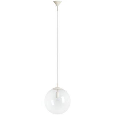 Aldex Globe lampa wisząca 1x15 W kremowa 562G9