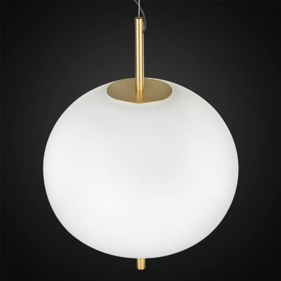Altavola Design Apple lampa wisząca 1x12W satynowe złoto/biały opalowy LA058/P