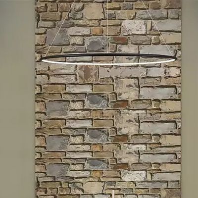 Altavola Design Ledowe Okręgi lampa wisząca 1x43W LED czarna LA073/P_80_in_3k_43W_black