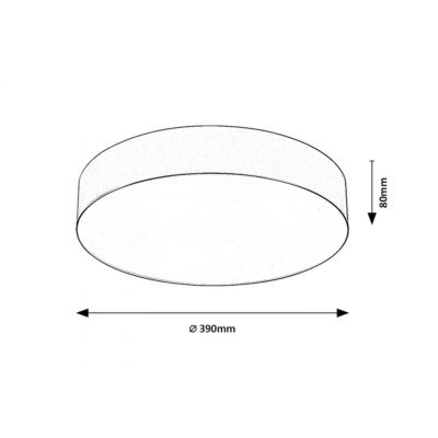 Rabalux Dolen plafon 3x9 W czarny 75066