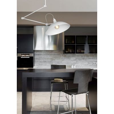 Aldex Melos lampa podsufitowa 1x15 W biała 808PL_G