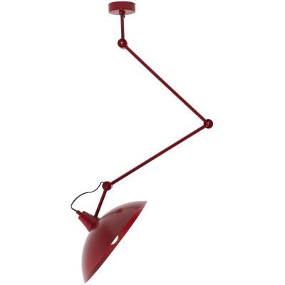 Aldex Melos lampa podsufitowa 1x15 W czerwona 808PL_G15