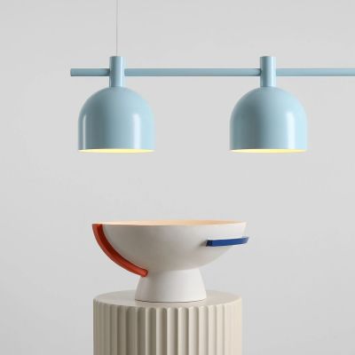 Aldex Beryl lampa wisząca 3x15 W niebieska 976E_29