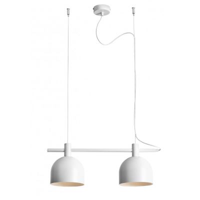 Aldex Beryl lampa wisząca 2x15 W biała 976H